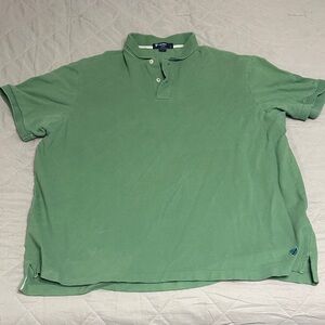Men's Green Cremieux Polo Shirt XXL